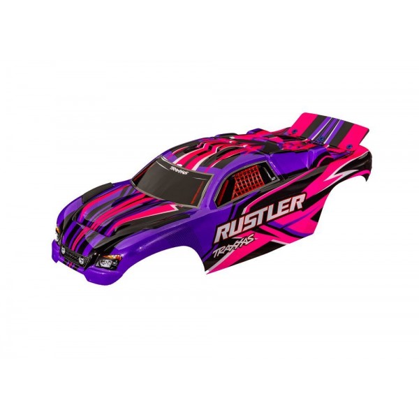 Traxxas Rustler Clipless Body, Pink
