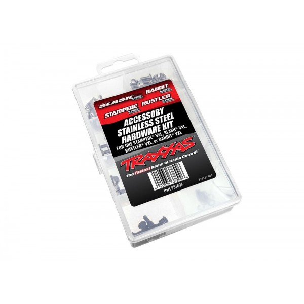 Traxxas HARDWARE KIT STAINLESS 2WD VXL