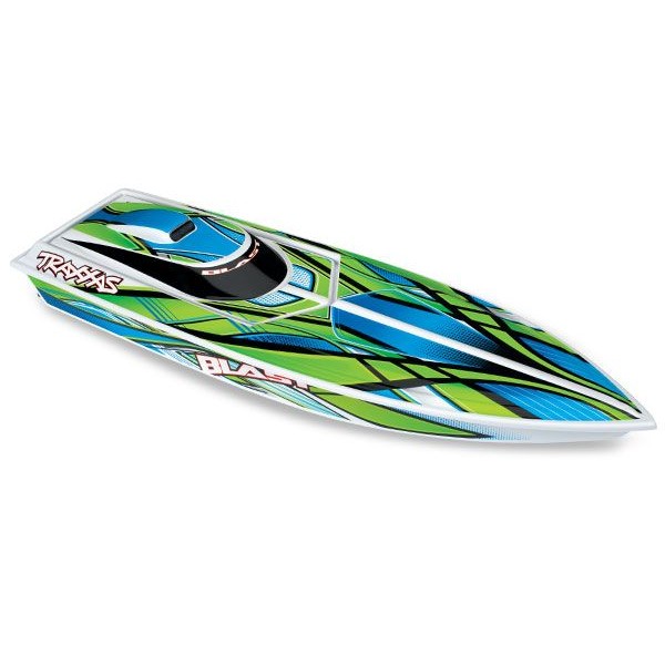 Traxxas Blast RTR 24-inch Deep-V Boat with ESC, GREEN
