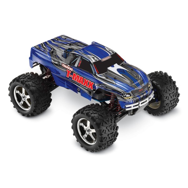 traxxas maxx blue body