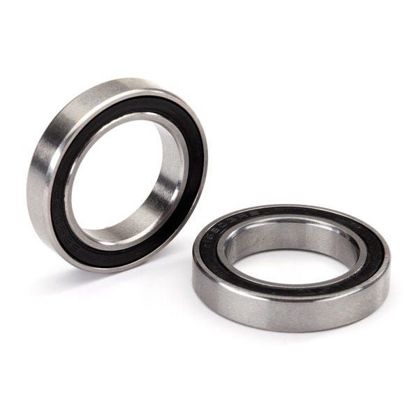 Traxxas Ball bearing, black rubber sealed, stainless (17x26x5) (2)