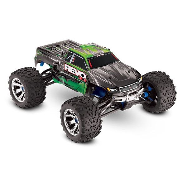Traxxas Revo 3.3 4WD 1/10 Nitro RTR two-speed Monster Truck, GREEN