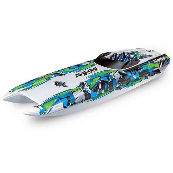 Traxxas DCB M41 40" Race Boat With TSM and TQi, Green