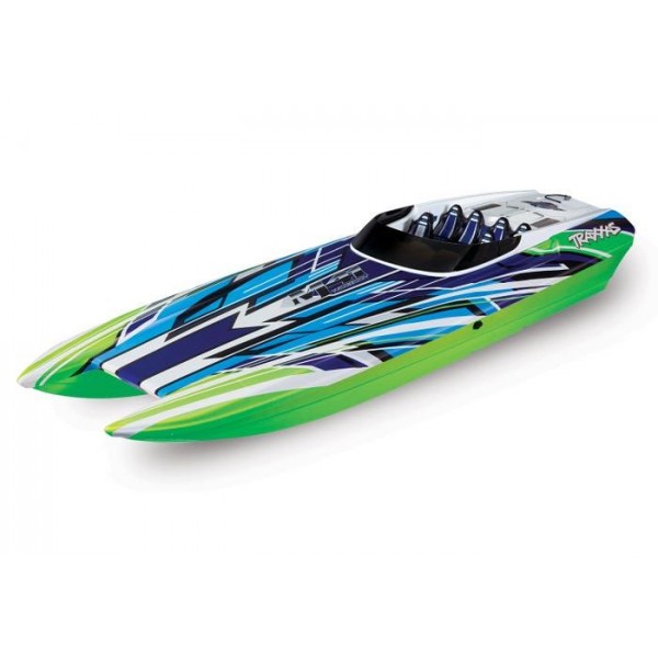 Traxxas DCB M41 40" Race Boat With TSM and TQi, GreenX