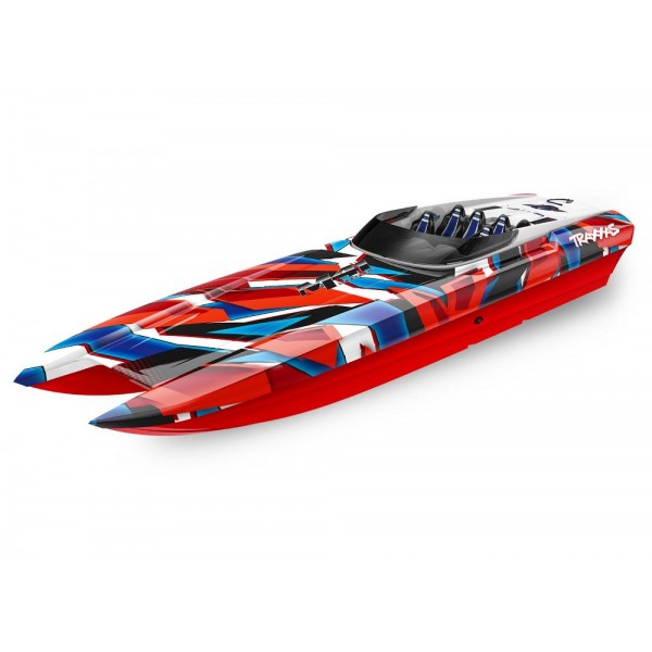 Traxxas DCB M41 40" Race Boat With TSM and TQi, Red R