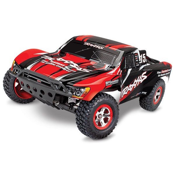 red traxxas slash
