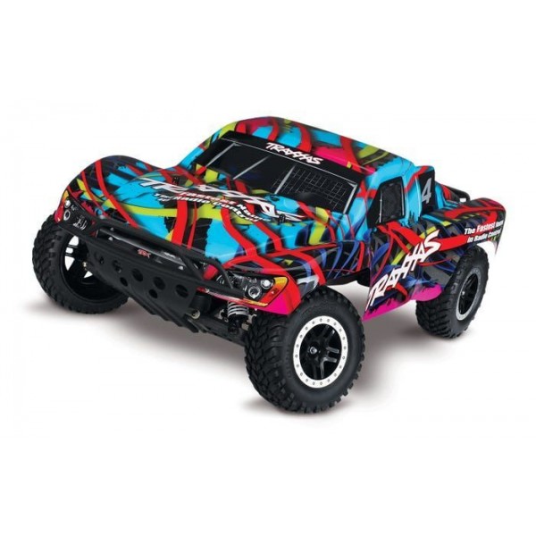 Traxxas Slash VXL 1/10 2WD Brushless SCT with TSM, Hawaiian