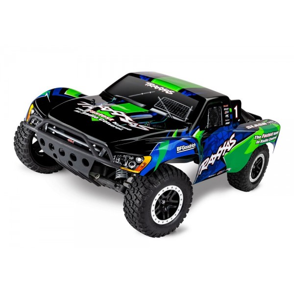 Traxxas Slash VXL 1/10 2WD Magnum 272R Short Course Truck, Green