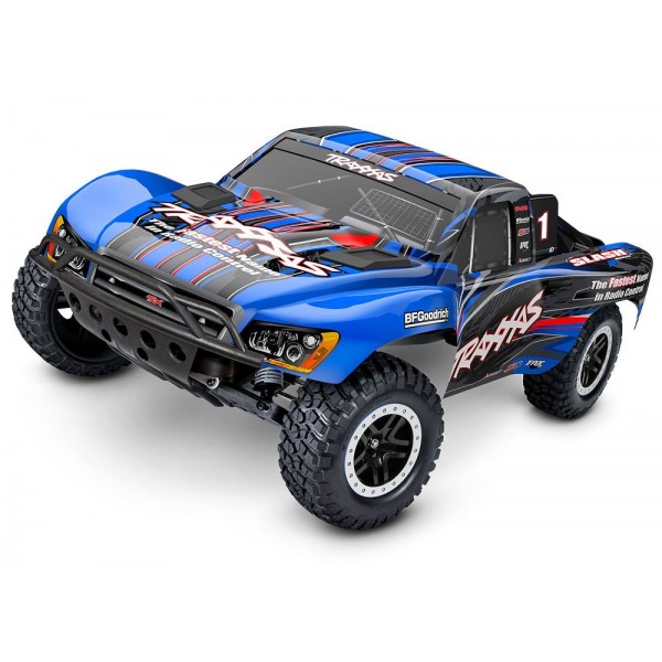 Traxxas Slash BL-2S 1/10 RTR 2WD Brushless Short Course Truck, Blue
