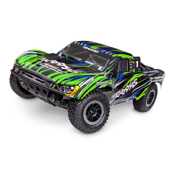 Traxxas Slash 1/10 2WD Brushless HD Short Course Truck, Green