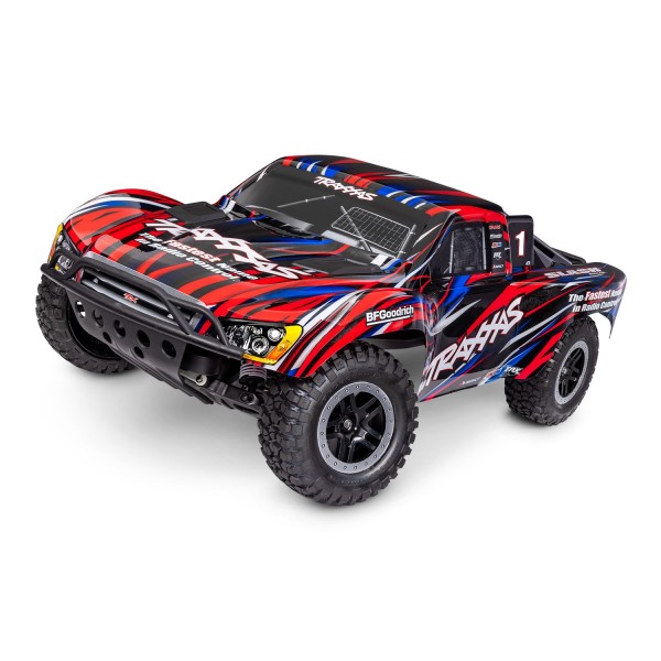Traxxas Slash 1/10 2WD Brushless HD Short Course Truck, Red