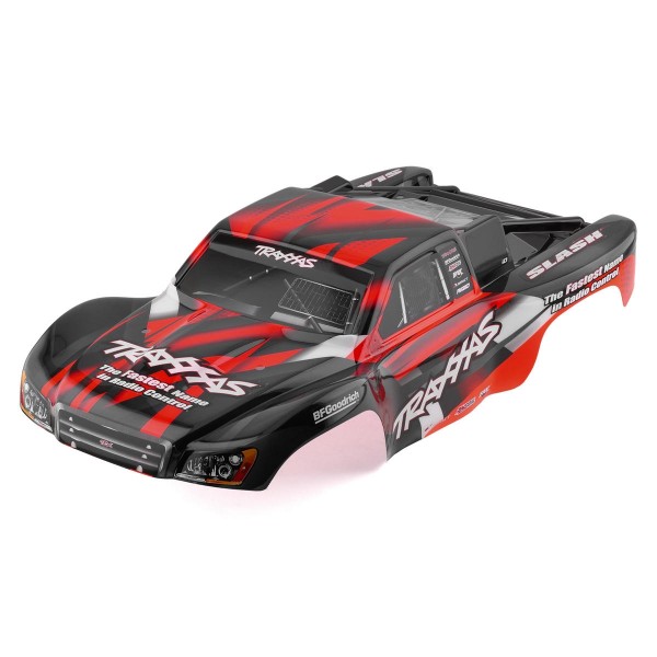 Traxxas Slash 2WD/VXL/4X4 Body, Red