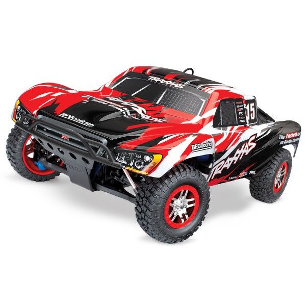 Traxxas Slayer Pro 4X4 1/10 Nitro-Powered 4WD SCT, Red