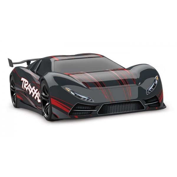 Traxxas XO-1 1/7 AWD Brushless RTR Supercar with TSM, Black