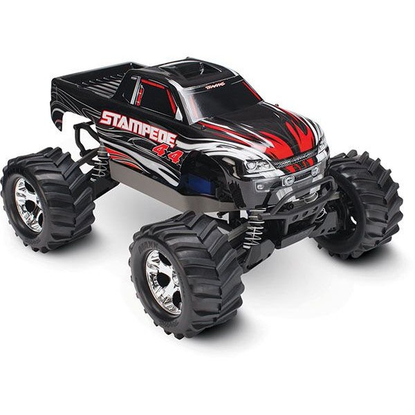Traxxas Stampede 4x4 1/10 4WD Electric Monster Truck, Black