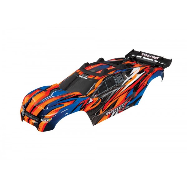 Traxxas Assembled Rustler 4X4 VXL Body, Orange