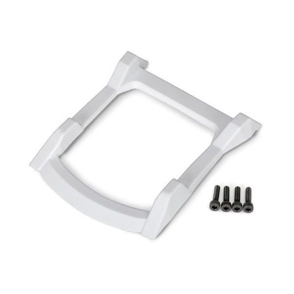 Traxxas Rustler 4x4 Roof Skid Plates, White (4)