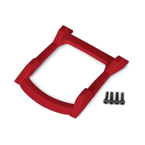 Traxxas Rustler 4x4 Roof Skid Plate, Red (4)