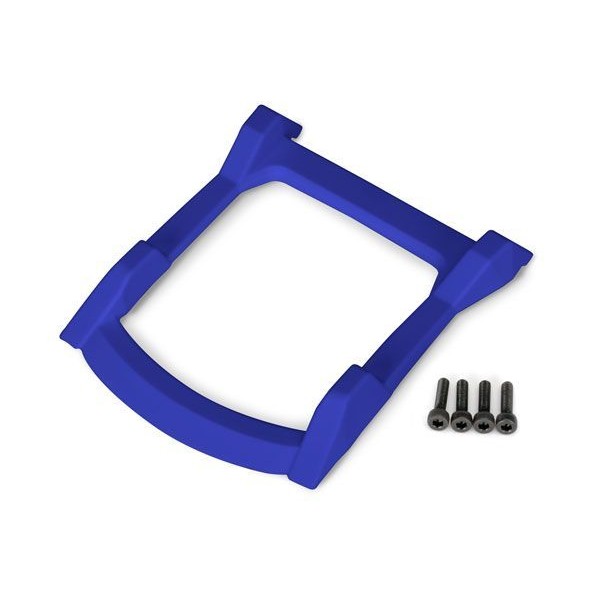 Traxxas Rustler 4x4 Roof Skid Plate, Blue (4)
