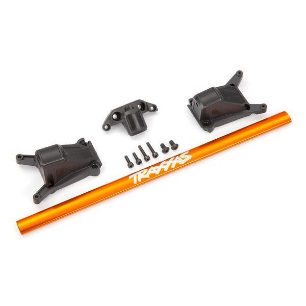 Traxxas Chassis Brace kit, Orange (Low-CG Rustler/Slash 4X4)