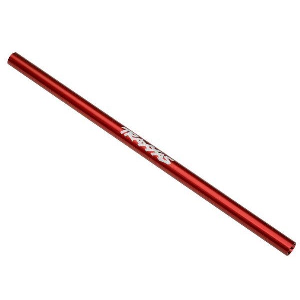 Traxxas Center Aluminum 189mm Driveshaft, Red-anodized