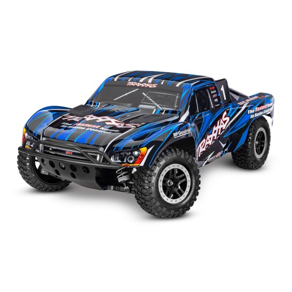 Traxxas 4X4 1/10 Slash HD VXL Brushless Short Course Truck, Blue