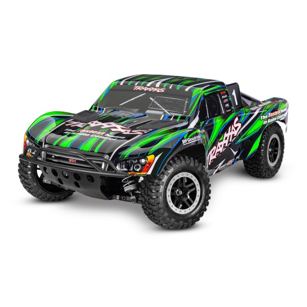 Traxxas 4X4 1/10 Slash HD VXL Brushless Short Course Truck, Green