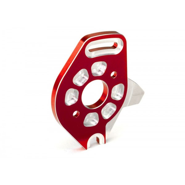 Traxxas Plate, motor, 6061-T6 aluminum (red-anodized)