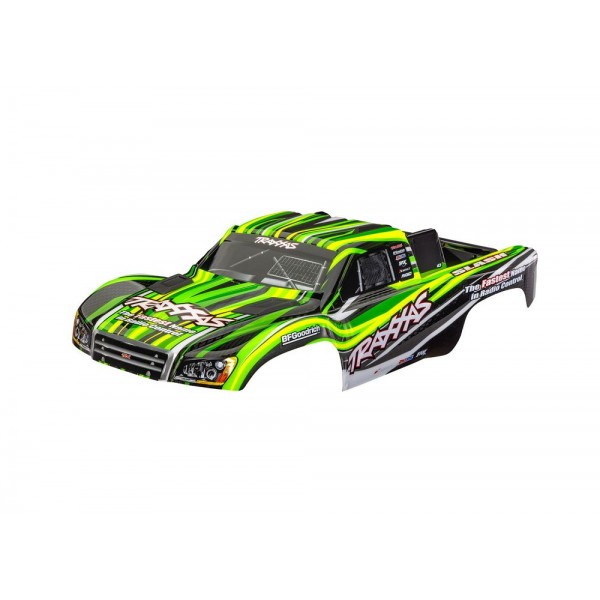 Traxxas BODY SLASH 4X4 GRN CLIPLESS