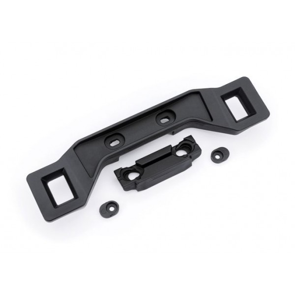 Traxxas Body mount, front/ adapter, front/ inserts (2) (for clipless body mounting)