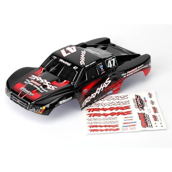 Traxxas Body, Mike Jenkins #47, 1/16 Slash (painted, decals applied)