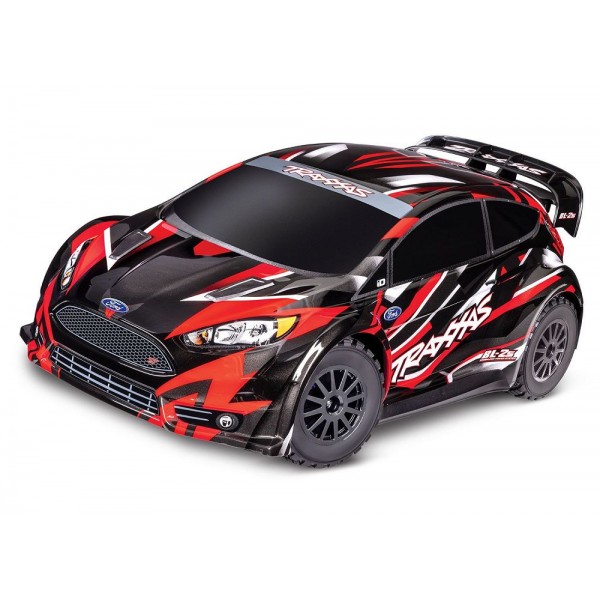 Traxxas Ford Fiesta ST Rally BL-2s RED
