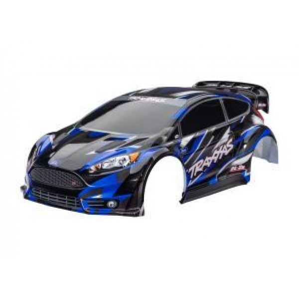 Traxxas BODY FORD FIESTA ST RALLY BL
