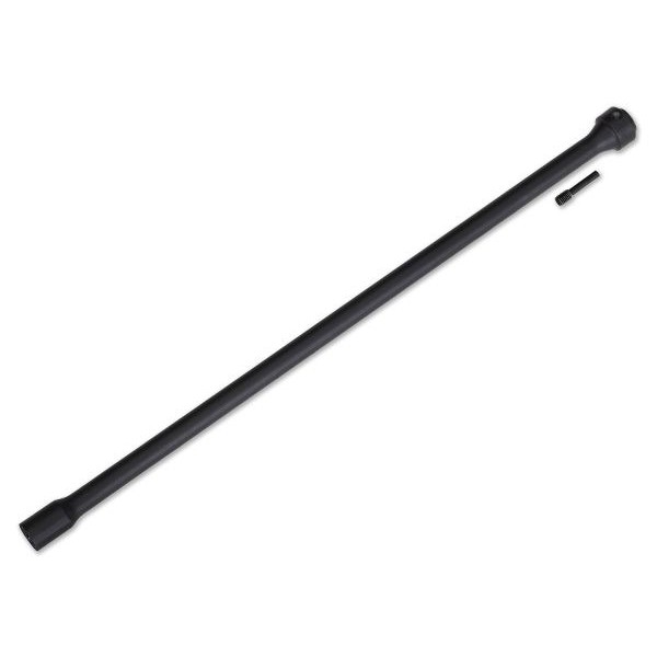 Traxxas Center Driveshaft, plastic, with screw pins, black