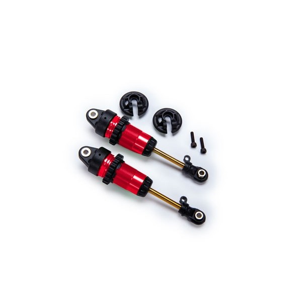Traxxas GTR Red-Anodized Long Shocks (2)