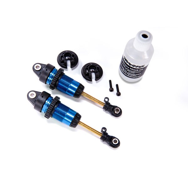 Traxxas GTR Long Shock Set Blue (2)