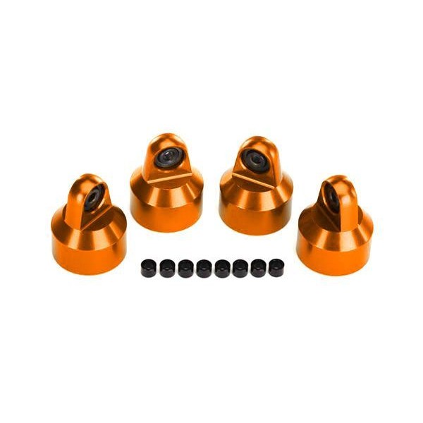 Traxxas SHOCK CAPS GTX ALUM ORNG