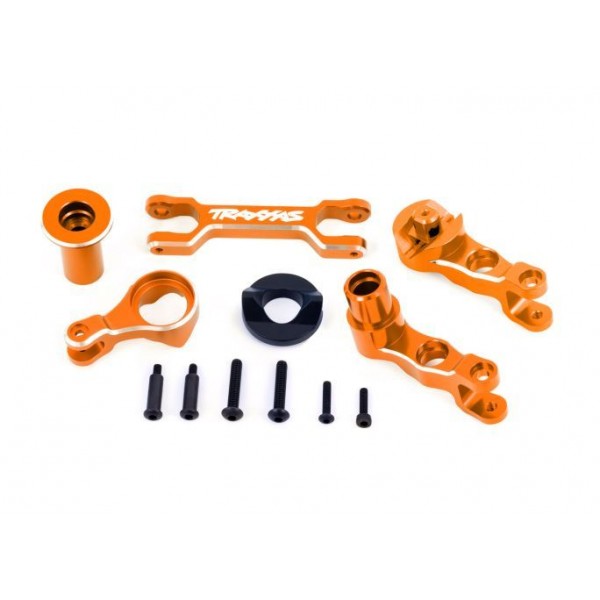 Traxxas STEERING BELLCRANKS ALUM ORNG