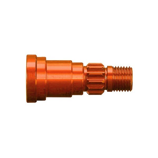 Traxxas Aluminum Stub Axle, Orange-Anodized
