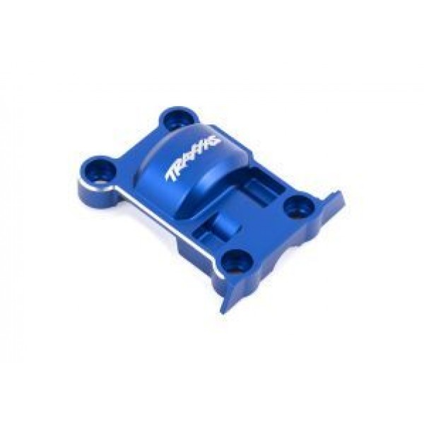 Traxxas Cover, gear (blue-anodized 6061-T6 aluminum)