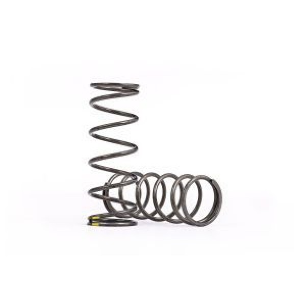 Traxxas Springs, shock, medium (natural finish) (GTX) (5.543 rate, yellow stripe) (2)