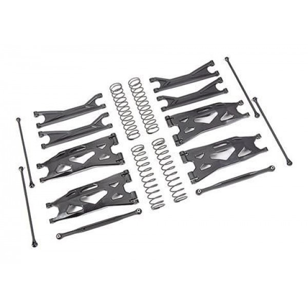 Traxxas Suspension kit, X-Maxx WideMaxx, black