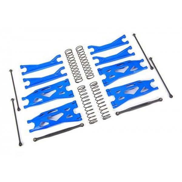 Traxxas Suspension kit, X-Maxx WideMaxx, blue