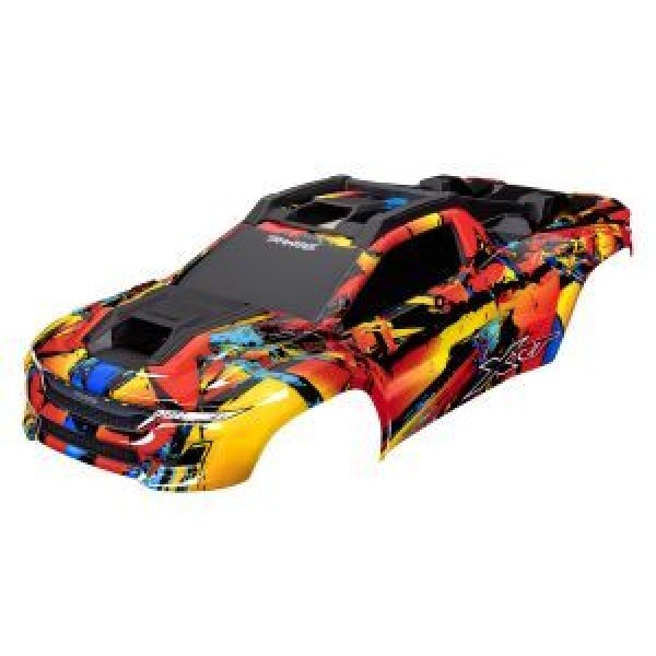 Traxxas XRT Body, Solar Flare (Painted, Decals Applied)