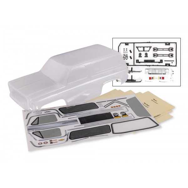 Traxxas 1979 Blazer Body, Clear
