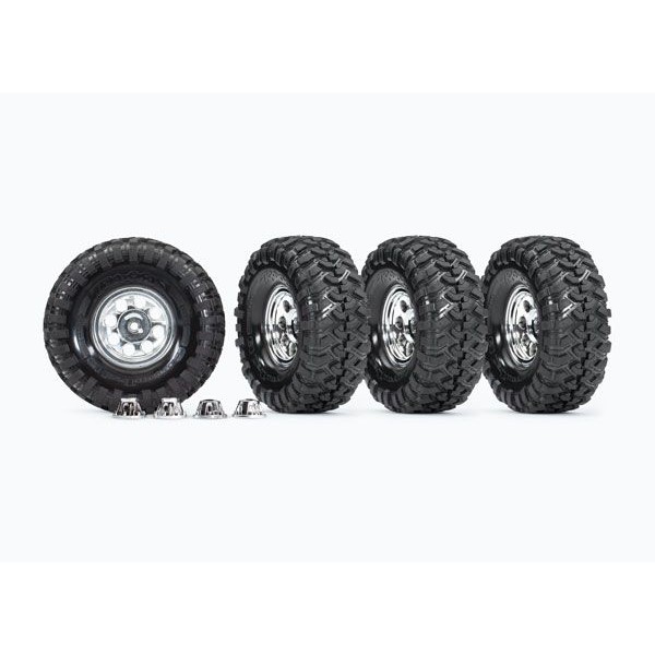 Traxxas 1.9" Canyon Trail Tires and Wheels, Assembled, Glued (4)