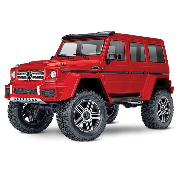 Traxxas TRX-4 Mercedes-Benz G 500 4x4 1/10 4WD Trail Crawler, Red