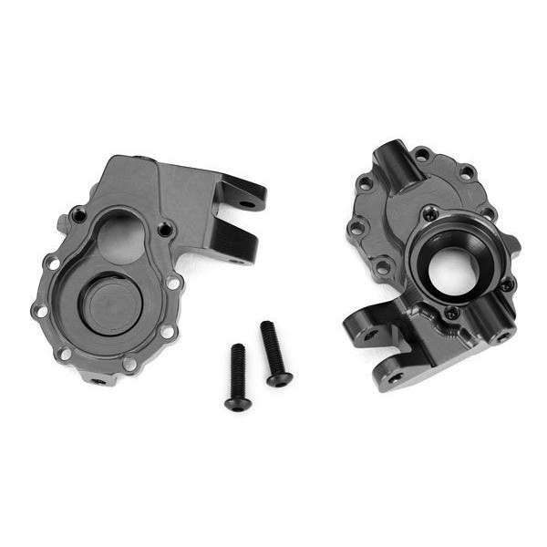 Traxxas Portal housings, inner (front), 6061-T6 aluminum,/ 3x12 BCS (2)