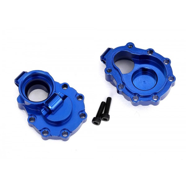 Traxxas Inner Rear Portal Housings, 6061-T6 Aluminum (Blue-Anodized) (2)