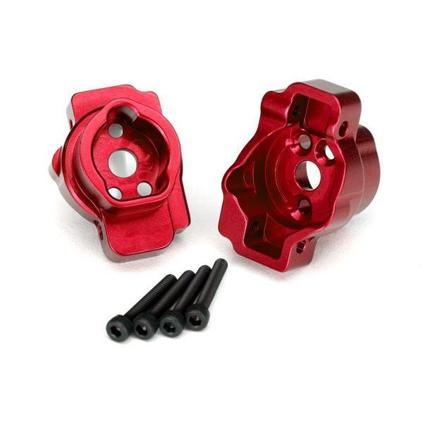 Traxxas Portal drive axle mount, rear, 6061-T6 aluminum (2)